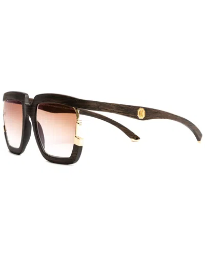 Vintage Wood Collection Unisex Bali 2 60mm Sunglasses In Gold