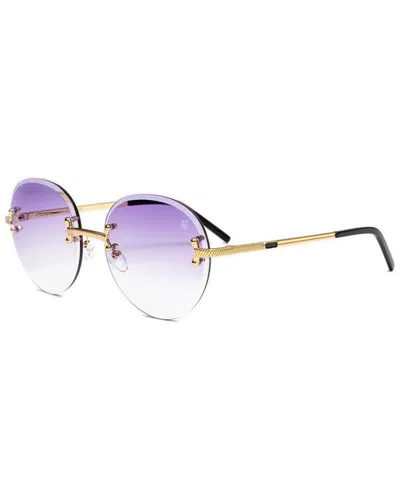 Vintage Wood Collection Unisex Vintage Classic C 58mm Sunglasses