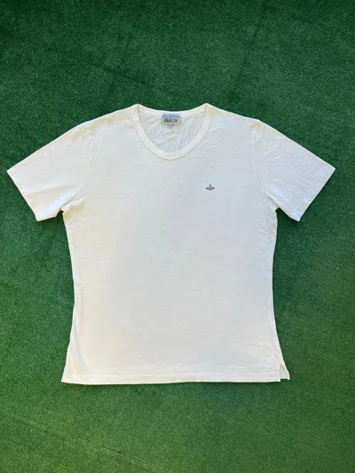 Pre-owned Vintage X Vivienne Westwood Hype Vintage Y2k Vivienne Westwood Japanese Tee T Shirt In White