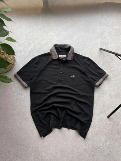 Pre-owned Vintage X Vivienne Westwood Polo Classic Shirt In Black