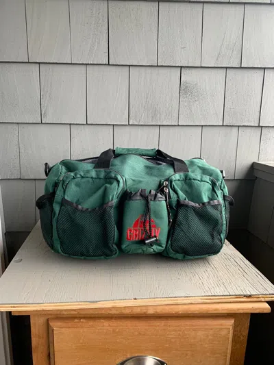Pre-owned Vintage X Workers Vintage Kodiak Forest Green Mini Duffle Bag Drink Handbag