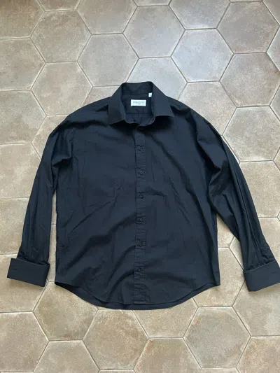 Pre-owned Vintage X Yves Saint Laurent Shirt Vintage In Black