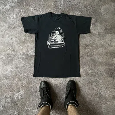 Pre-owned Vintage Y2k Adult Tee 90's Sexy Tits Car Promo M In Black
