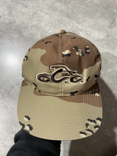 Pre-owned Vintage Y2k Orange County Choppers Hat Military Usa Style In Camo