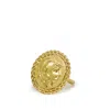 Vintouch Italy Women's Athena Gold-plated Treccia Ring In Gold