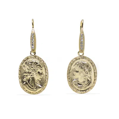 Vintouch Italy Women's Proserpine Gold-plated Earrings