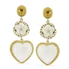 Vintouch Italy Women's Yellow Mamma Mia Citrine Earrings In Yellow