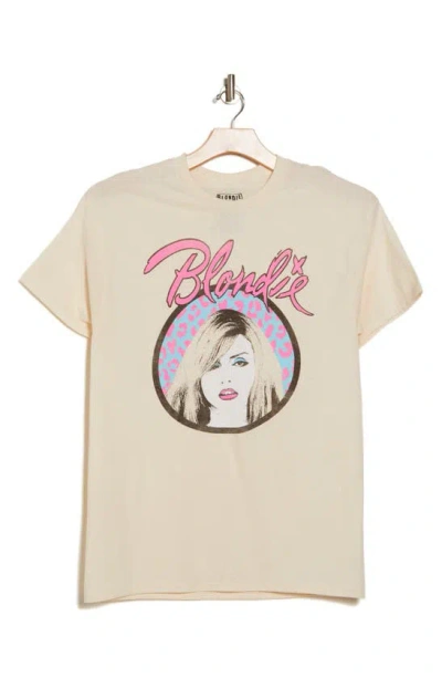 Vinyl Icons Blondie Cotton Graphic T-shirt In Natural