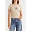 Vinyl Icons Cow Star Baby T-shirt In Neutral