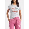 Vinyl Icons Deart Santa Graphic Baby Tee In Multi