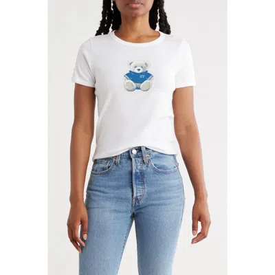 Vinyl Icons Small Ny Teddy Baer Graphic Baby T-shirt In White