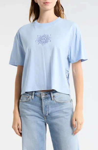 Vinyl Icons Sun Desert Tee In Blue