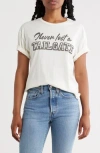 Vinyl Icons Tailgate Graphic T-shirt In White