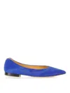 Viola Ricci Flat Blue Ballerina In Blue