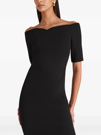 Violante Nessi Lucretia Off-the-shoulder Cady Gown In Multi