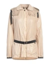 Violanti Avenue Woman Overcoat & Trench Coat Beige Size 12 Polyamide