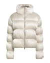 Violanti Avenue Woman Puffer Cream Size 8 Polyamide In White