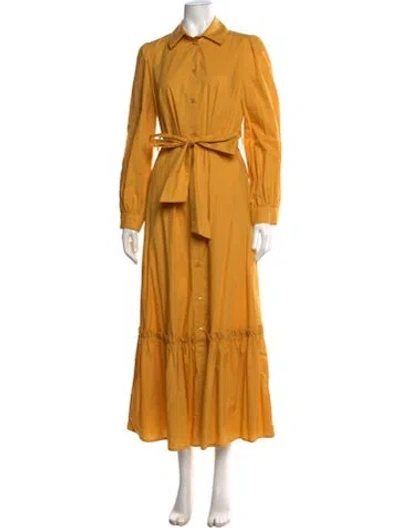 Pre-owned Violanti Long Dress In Yellow
