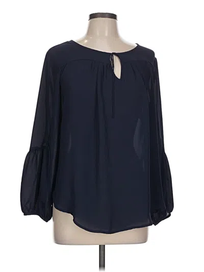Pre-owned Violet & Claire 3/4 Sleeve Blouse In Blue