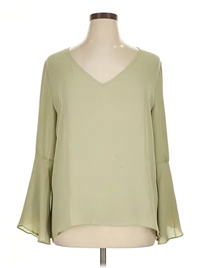 Pre-owned Violet & Claire 3/4 Sleeve Blouse In Green