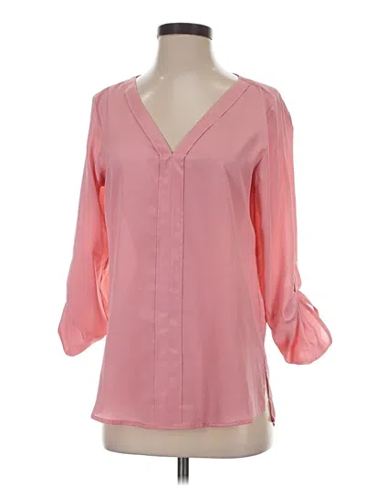 Pre-owned Violet & Claire 3/4 Sleeve Blouse In Pink