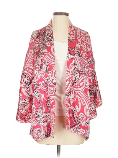 Pre-owned Violet & Claire Kimono In Pink