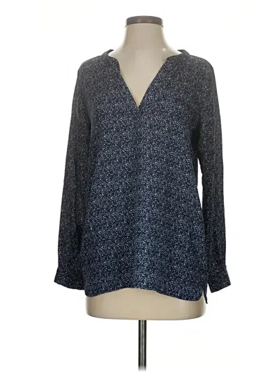 Pre-owned Violet & Claire Long Sleeve Blouse In Gray