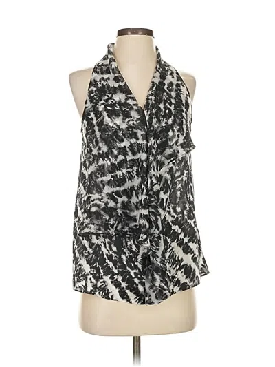 Pre-owned Violet & Claire Sleeveless Blouse In Black