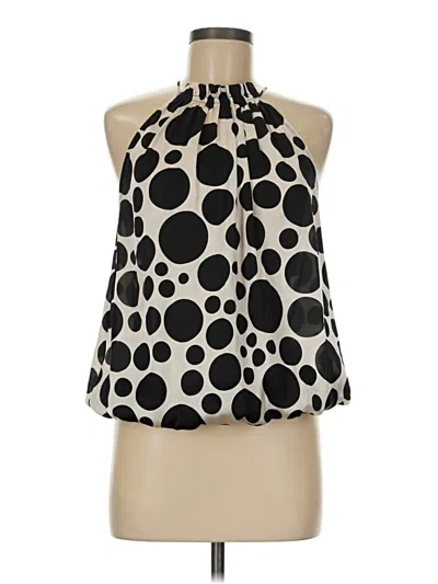 Pre-owned Violet & Claire Sleeveless Blouse In Black