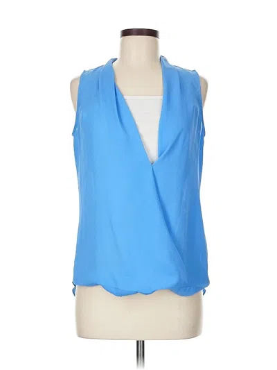 Pre-owned Violet & Claire Sleeveless Blouse In Blue