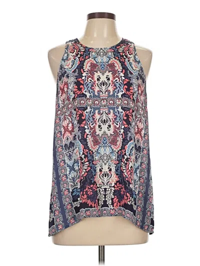 Pre-owned Violet & Claire Sleeveless Blouse In Blue