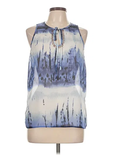 Pre-owned Violet & Claire Sleeveless Blouse In Blue