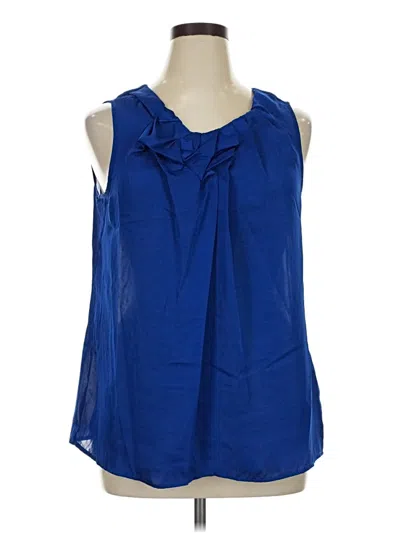 Pre-owned Violet & Claire Sleeveless Blouse In Blue