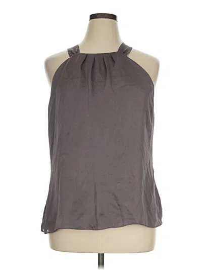 Pre-owned Violet & Claire Sleeveless Blouse In Gray