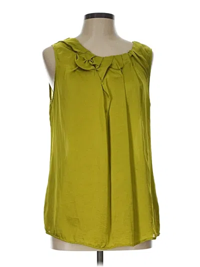 Pre-owned Violet & Claire Sleeveless Blouse In Green
