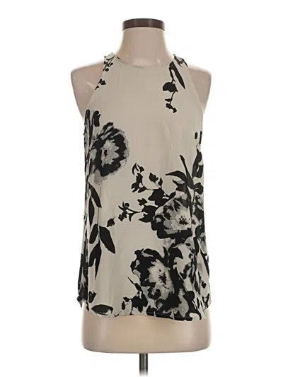 Pre-owned Violet & Claire Sleeveless Blouse In Ivory