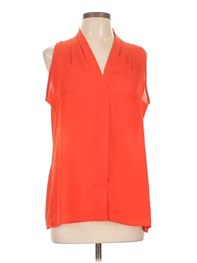 Pre-owned Violet & Claire Sleeveless Blouse In Orange