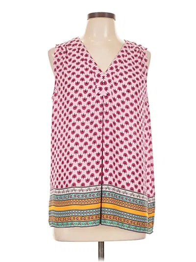 Pre-owned Violet & Claire Sleeveless Blouse In Pink