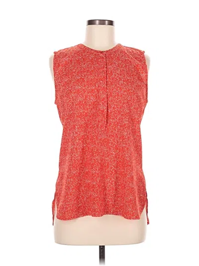 Pre-owned Violet & Claire Sleeveless Blouse In Red