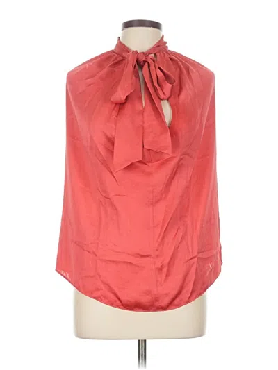 Pre-owned Violet & Claire Sleeveless Blouse In Red