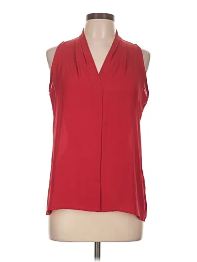 Pre-owned Violet & Claire Sleeveless Blouse In Red
