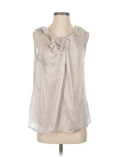 Pre-owned Violet & Claire Sleeveless Blouse In Silver