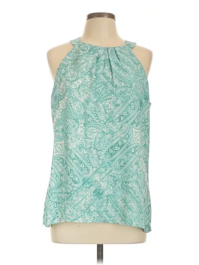 Pre-owned Violet & Claire Sleeveless Blouse In Teal