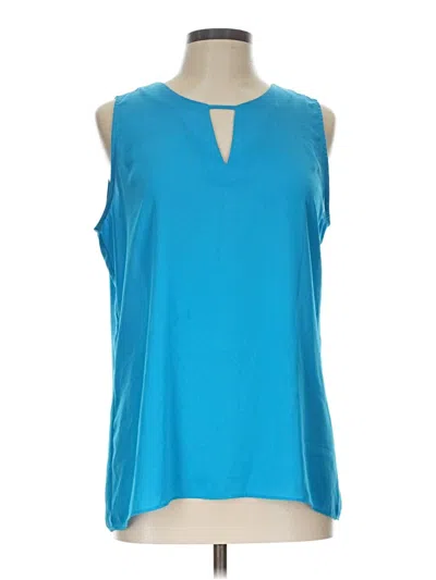 Pre-owned Violet & Claire Sleeveless Blouse In Teal