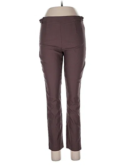 Pre-owned Violets & Roses Active Pants In Brown
