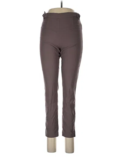Pre-owned Violets & Roses Active Pants In Brown