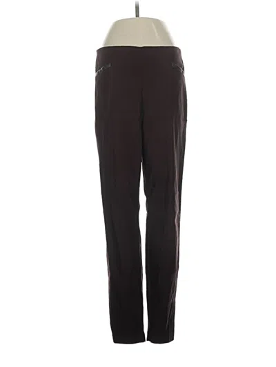 Pre-owned Violets & Roses Active Pants In Brown