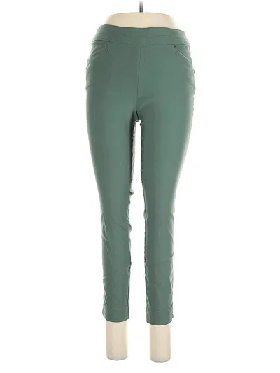 Pre-owned Violets & Roses Active Pants In Green