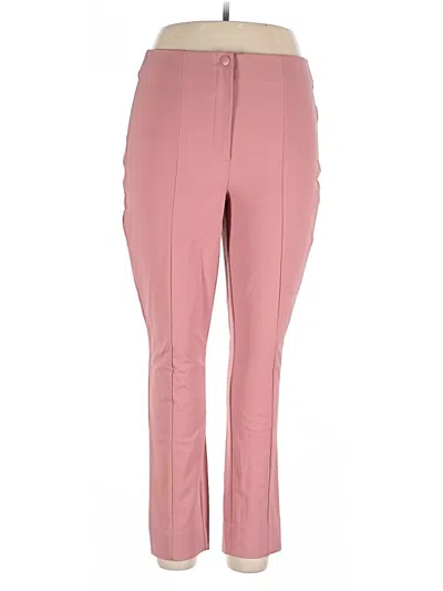 Pre-owned Violets & Roses Active Pants In Pink