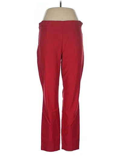 Pre-owned Violets & Roses Active Pants In Red